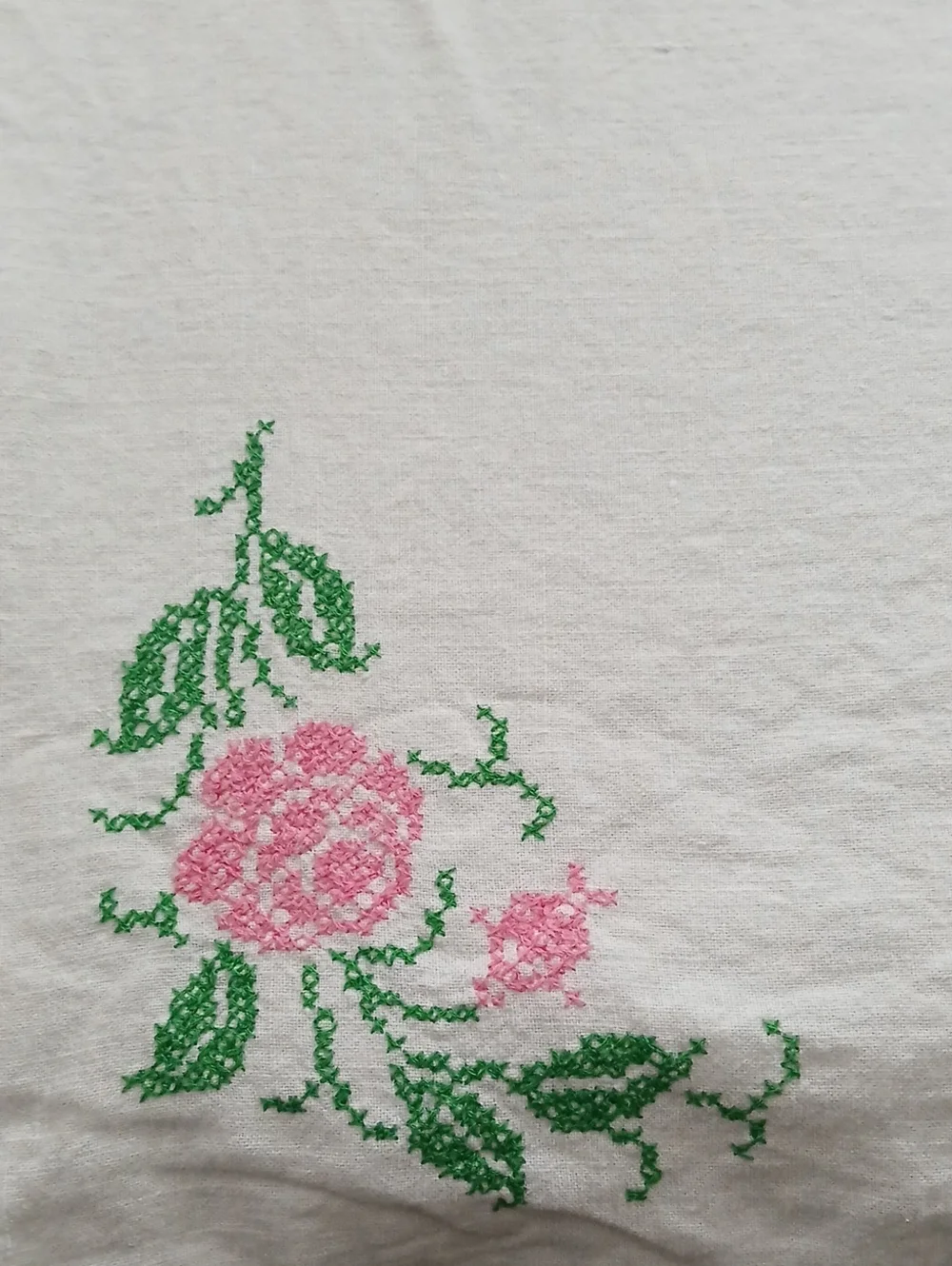 Antique Handmade Tablecloth